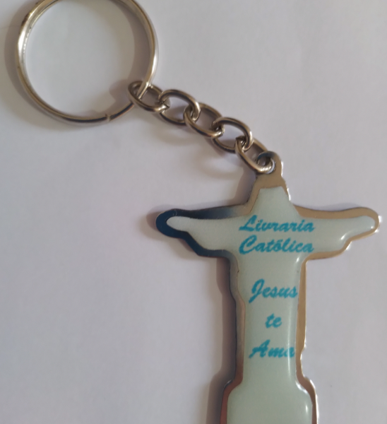 Chaveiro Formato Cristo Redentor